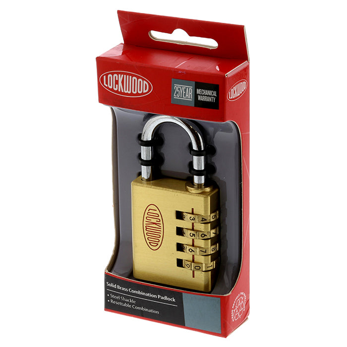 Lockwood 40mm Combination Padlock