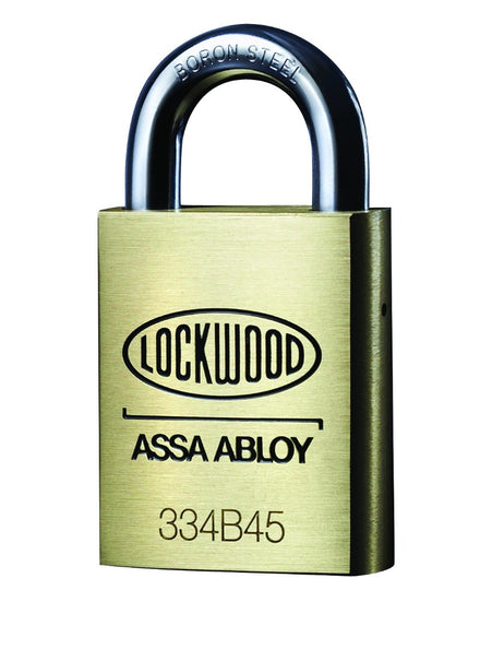 Lockwood 45mm Brass Heavy Duty Padlock