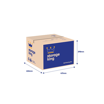 Half Packing Box Lite Duty dimensions