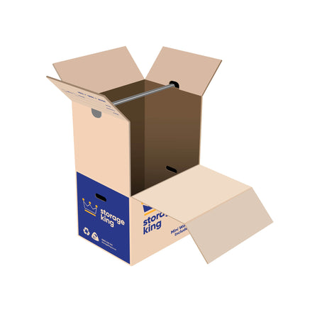 Mini Wardrobe Box with Rail