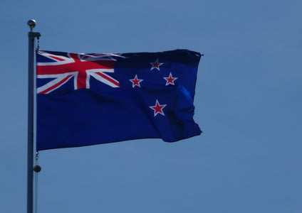 This photo of the New Zealand flag answers how we provide nationwide storage for businesses. The flag symbolises our complete coverage across New Zealand, offering multi-site commercial storage solutions. This service is designed for organisations needing one streamlined solution, providing a dedicated account manager to handle all your locations and simplify your business's logistics.