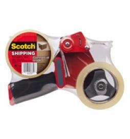 Scotch Pack Tape Dispenser + Sealing Tape 48mm x 50m - 2 rolls
